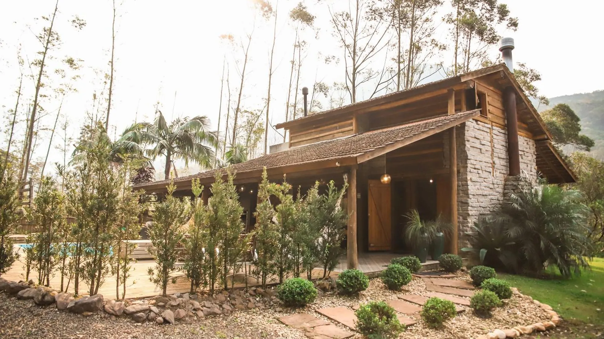 Σαλέ Chale Casa De Pedra, Vivenda Serra Velha, Chales De Montanha Timbe do Sul